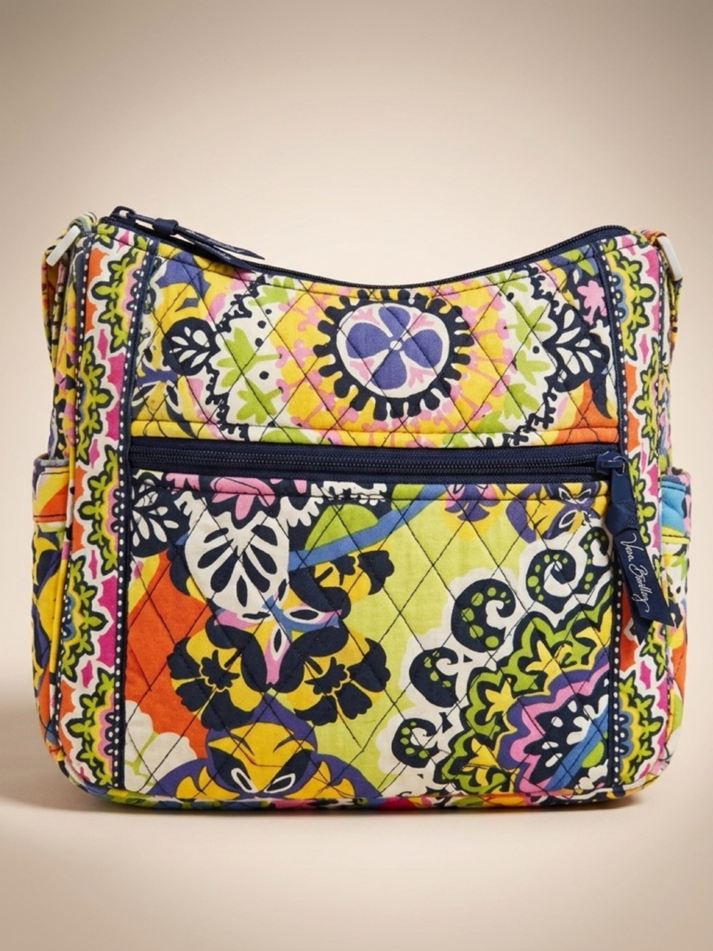 Vera Bradley Rio Bright Floral Quilted Crossbody Bag - Multicolor